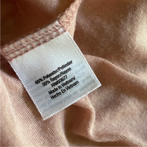 💕 A.N.A SIZE SMALL PINK SHIMMER HALTER TANK - Picture 6 of 8